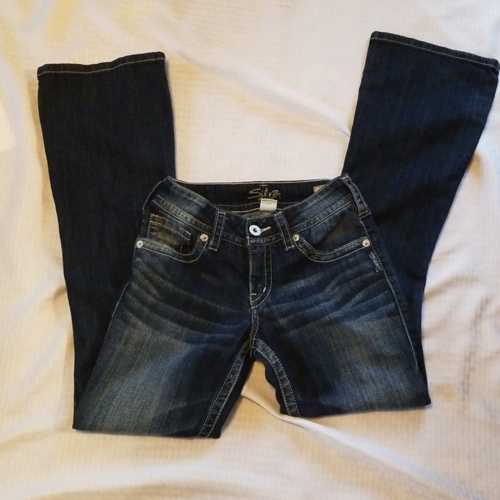 Silver Jean's suki bootcut 24 waist 32 length